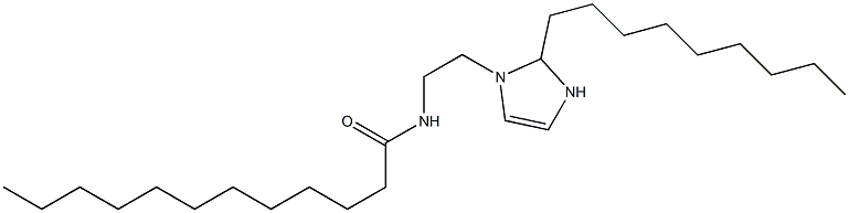 1-(2-Lauroylaminoethyl)-2-nonyl-4-imidazoline 结构式