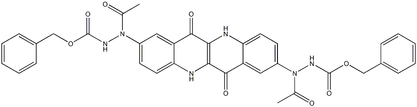 2,8-Bis[(benzyloxycarbonylamino)acetylamino]dibenzo[b,g][1,5]naphthyridine-6,12(5H,11H)-dione|