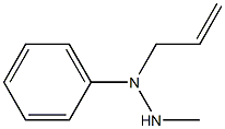1-Phenyl-1-allyl-2-methylhydrazine Structure
