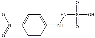 2-(p-Nitrophenyl)hydrazinesulfonic acid Structure