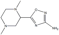  3-Amino-5-(1,4-dimethylpiperazin-2-yl)-1,2,4-oxadiazole