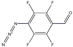 4-アジド-2,3,5,6-テトラフルオロベンズアルデヒド 化学構造式