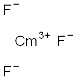 Curium(III) trifluoride 结构式