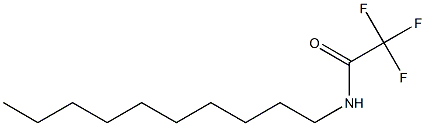 N-Decyltrifluoroacetamide Structure