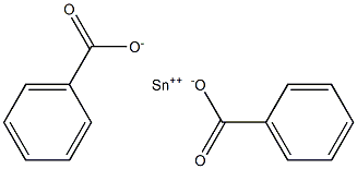 Dibenzoic acid tin(II) salt Structure