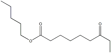 7-Oxononanoic acid pentyl ester,,结构式