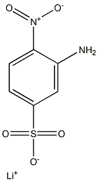 3-Amino-4-nitrobenzenesulfonic acid lithium salt