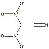 Dinitroacetonitrile Struktur