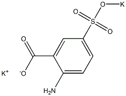2-Amino-5-(potassiosulfo)benzoic acid potassium salt