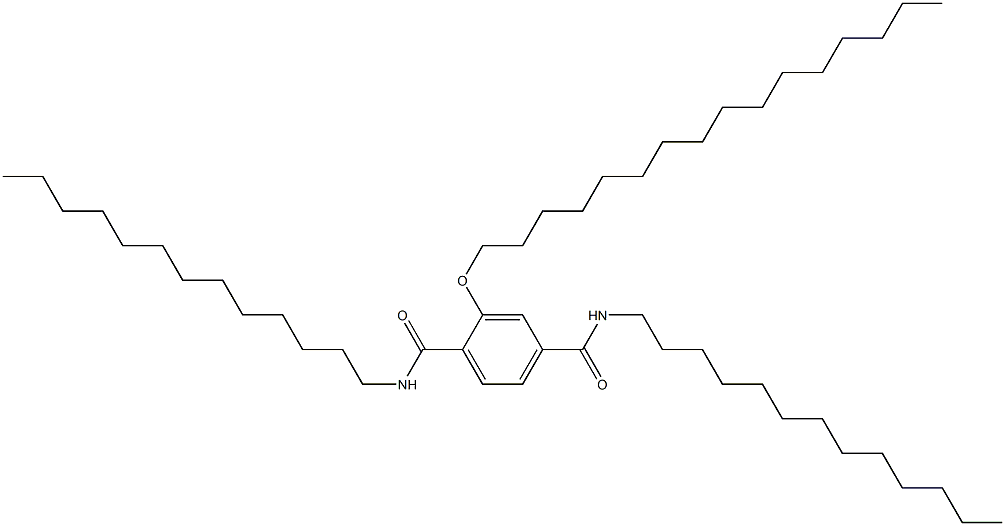 2-(Hexadecyloxy)-N,N'-ditridecylterephthalamide,,结构式