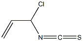 1-Chloroallyl isothiocyanate Structure