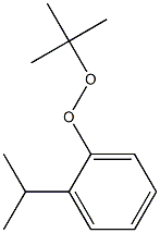1-Isopropyl-2-(tert-butylperoxy)benzene Structure