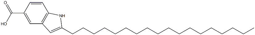 2-Octadecyl-1H-indole-5-carboxylic acid|