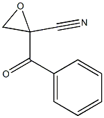 2-Benzoyloxirane-2-carbonitrile,,结构式