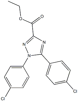 1,5-Bis(4-chlorophenyl)-1H-1,2,4-triazole-3-carboxylic acid ethyl ester