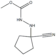 2-(1-Cyanocyclopentyl)hydrazine-1-carboxylic acid methyl ester