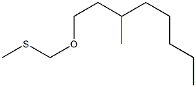 1-(Methylthiomethoxy)-3-methyloctane Structure