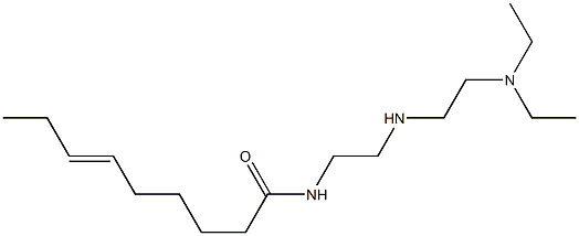 N-[2-[2-(Diethylamino)ethylamino]ethyl]-6-nonenamide Structure