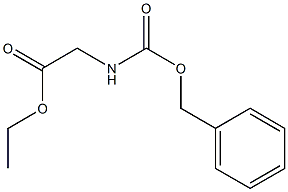 N-(Benzyloxycarbonyl)glycine ethyl ester Structure