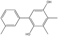 2,3-Dimethyl-5-(3-methylphenyl)benzene-1,4-diol