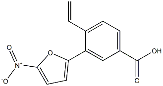 p-Vinyl-3-(5-nitro-2-furyl)benzoic acid|