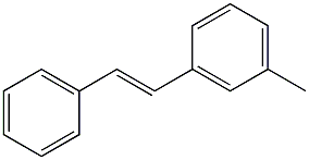 3-メチルスチルベン 化学構造式