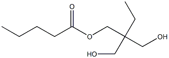 Valeric acid 2,2-bis(hydroxymethyl)butyl ester 结构式
