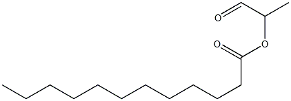 Lauric acid 1-formylethyl ester 结构式