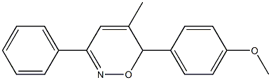 5-Methyl-3-phenyl-6-(4-methoxyphenyl)-6H-1,2-oxazine