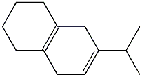 1,2,3,4,5,8-Hexahydro-6-isopropylnaphthalene,,结构式