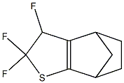 2,3,4,5,6,7-Hexahydro-2,2,3-trifluoro-4,7-methanobenzo[b]thiophene 结构式