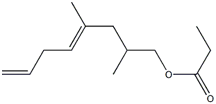  Propionic acid 2,4-dimethyl-4,7-octadienyl ester