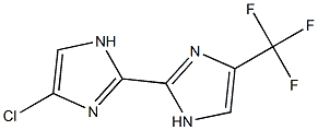 4-Chloro-4'-trifluoromethyl-2,2'-bi[1H-imidazole]|