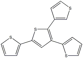 2-(Thiophen-3-yl)-3,5-bis(thiophen-2-yl)thiophene|