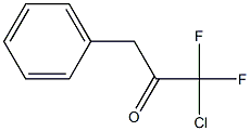 1-Phenyl-3-chloro-3,3-difluoro-2-propanone Struktur