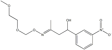 3-[(2-Methoxyethoxy)methoxyimino]-1-(m-nitrophenyl)butan-1-ol