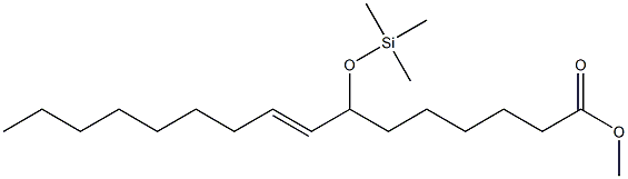 7-(Trimethylsiloxy)-8-hexadecenoic acid methyl ester