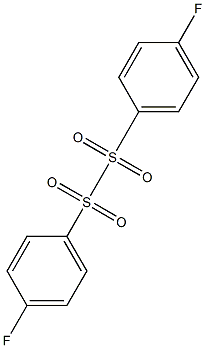 Bis(4-fluorophenyl) disulfon,,结构式