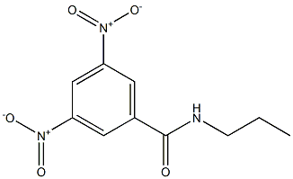 N-Propyl-3,5-dinitrobenzamide,,结构式