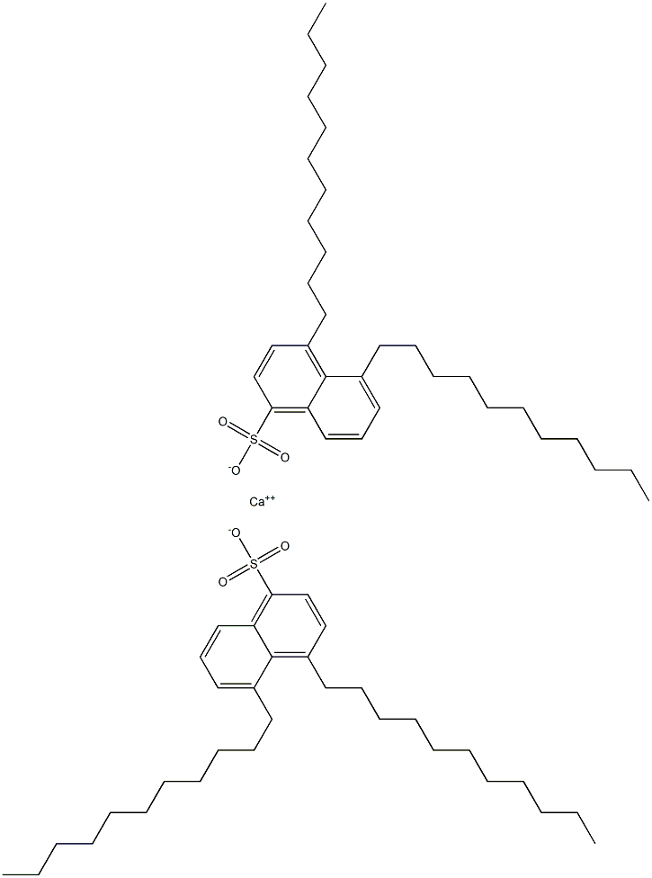 Bis(4,5-diundecyl-1-naphthalenesulfonic acid)calcium salt