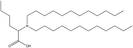 2-(Didodecylamino)hexanoic acid