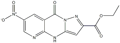 9-Oxo-7-nitro-4,9-dihydropyrazolo[1,5-a]pyrido[2,3-d]pyrimidine-2-carboxylic acid ethyl ester