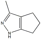 1,4,5,6-Tetrahydro-3-methylcyclopentapyrazole 结构式