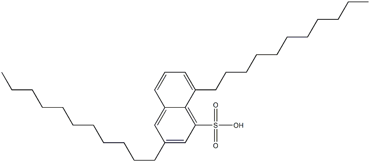3,8-Diundecyl-1-naphthalenesulfonic acid|