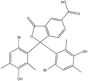 1,1-Bis(6-bromo-3-hydroxy-2,4-dimethylphenyl)-1,3-dihydro-3-oxoisobenzofuran-5-carboxylic acid|