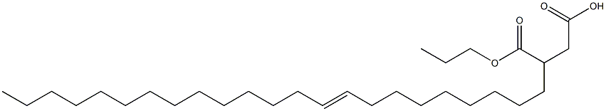 3-(9-Tricosenyl)succinic acid 1-hydrogen 4-propyl ester