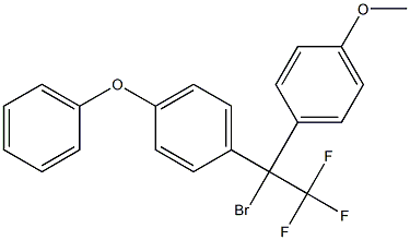 1-Bromo-1-(4-phenoxyphenyl)-1-(4-methoxyphenyl)-2,2,2-trifluoroethane