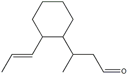  3-[2-(1-Propenyl)cyclohexyl]butanal