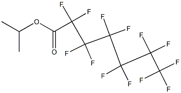 Tridecafluoroheptanoic acid isopropyl ester 结构式