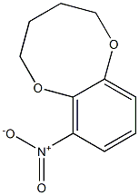 2,3,4,5-Tetrahydro-7-nitro-1,6-benzodioxocin Structure